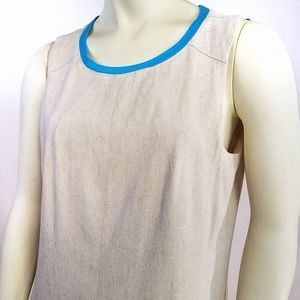 Saks Fifth Avenue Black label Linen Cotton Dress 4